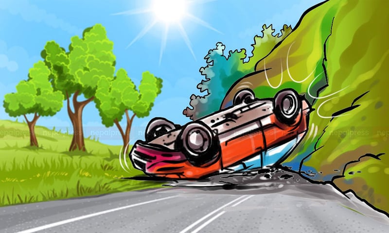 मनकामना दर्शन गरेर फर्किँदै गरेको माइक्रोबस दुर्घटना हुँदा ७ जनाको मृत्यु