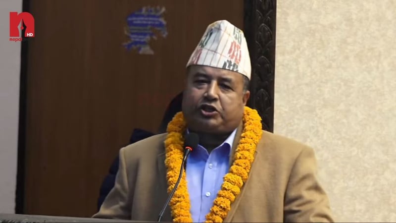 महेश बस्नेतको आरोप- रास्वपा अन्तर्राष्ट्रिय शक्तिहरूको खेताला हो