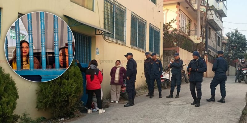 राप्रपा कार्यालयबाट जबरजस्ती निकालिइन् अनशनरत नानीमैया, ओम अस्पताल भर्ना