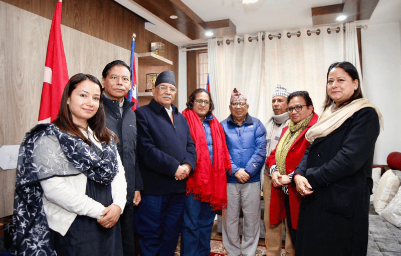 ३ वर्षअघि ओली हराउन झापा ५ मा उम्मेदवार बनेका युग पाठक नेकपामा प्रवेश