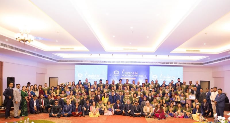 सिटिजन लाइफ इन्स्योरेन्सको एमडीआरटी २०२६ सम्मान तथा प्रशिक्षण कार्यक्रम सम्पन्न