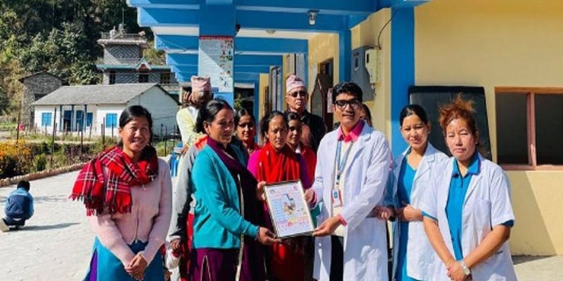 नरेठाँटी स्वास्थ्यचौकी उत्कृष्ट परिवार योजना सेवा प्रदानमा गण्डकीकै प्रथम