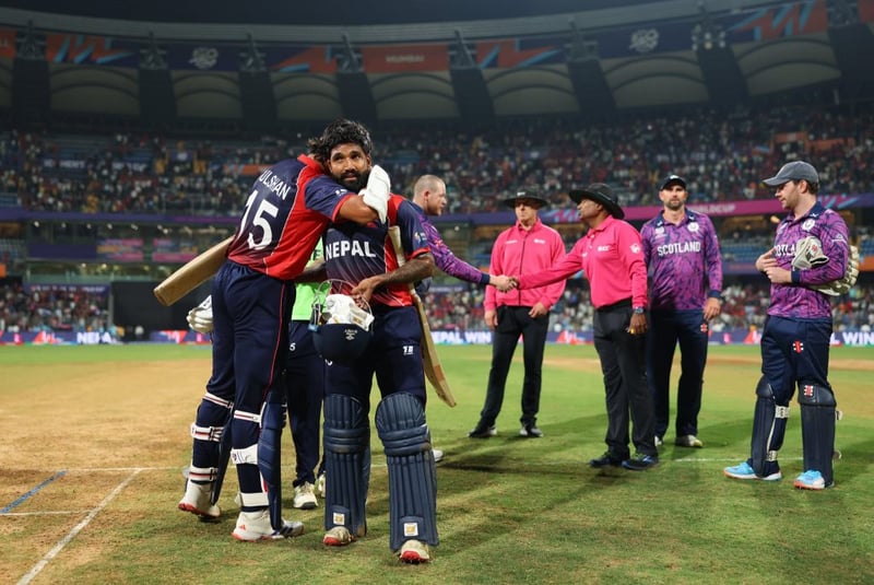 टी–२० विश्वकप: एसोसिएट्सले टेस्ट टिमलाई आच्छुआच्छु पारे, हराउन सकेनन्