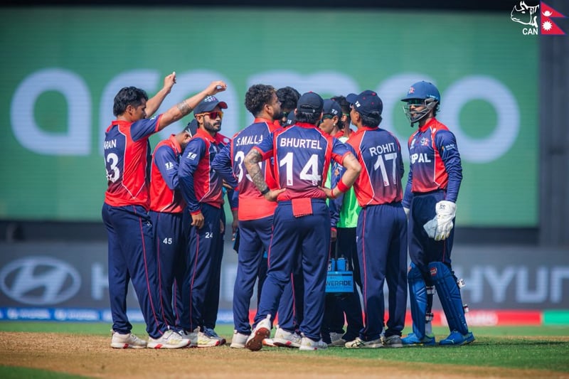 आईसीसी क्रिकेट विश्वकप लिग-२ का लागि २० खेलाडी बन्द प्रशिक्षणमा बोलाइए