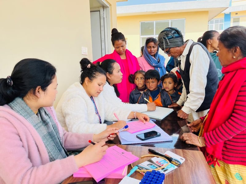 दाङमा सिकलसेलका बिरामीको परीक्षण सुरु, करिब ९ सयले गरे जाँच