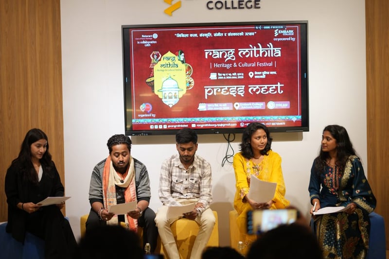 ‘रंग मिथिला हेरिटेज एण्ड कल्चरल फेस्टिभल’ आयोजना हुँदै