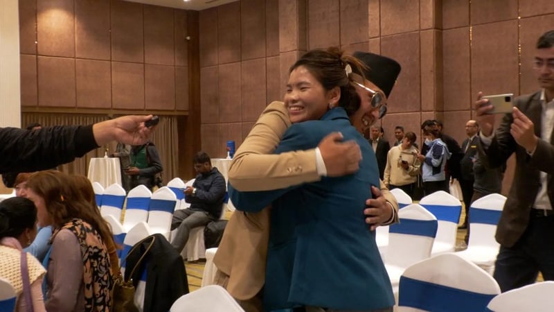 रास्वपाबाट सांसद बनिन् २०१९ कि मिस जनजाति एलिजा