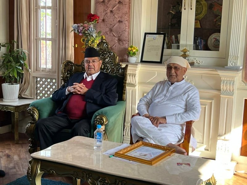 ओलीलाई समवेदना दिन झलनाथ गुन्डुमा