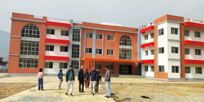 फलेवास नगरपालिकाको नौ करोडको नयाँ भवन