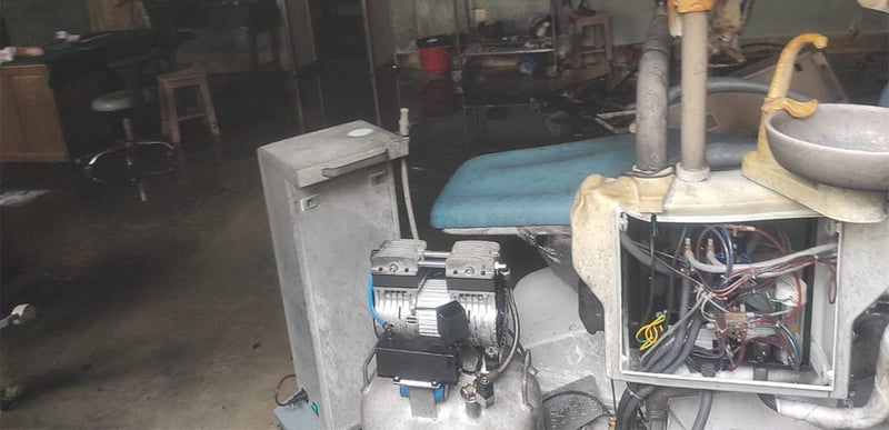 गजेन्द्रनारायण अस्पतालको डेन्टल विभागमा आगलागी