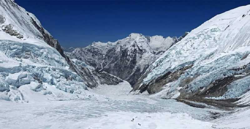 दोब्बर गतिमा हिउँ गुमाउँदै हिमनदी: ५० वर्षमा २७ मिटर घट्यो हिउँको मोटाइ