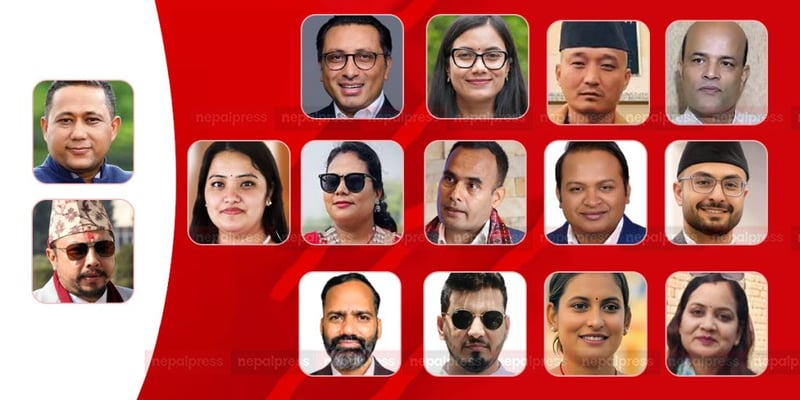 बालेन सरकारमा १६ मध्ये १४ नयाँ अनुहार