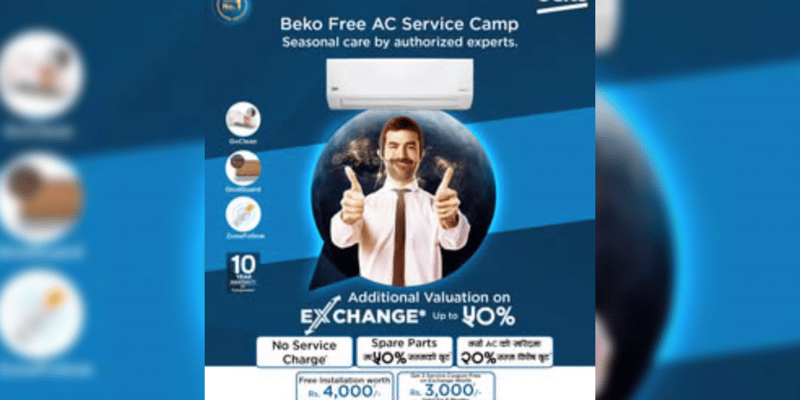 बेकोले ल्यायो फ्रि एसी सर्भिस क्याम्प र विशेष एक्सचेन्ज योजना