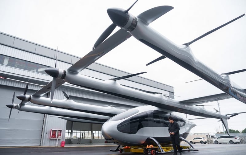 उडान ट्याक्सीतर्फ चीनको अर्को कदम, गर्यो नयाँ विकास