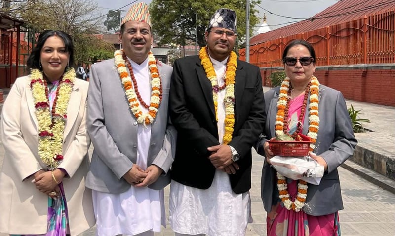 शपथअघि राप्रपा सांसदहरूद्वारा पशुपतिनाथ दर्शन, हिन्दू राष्ट्रको अठोट