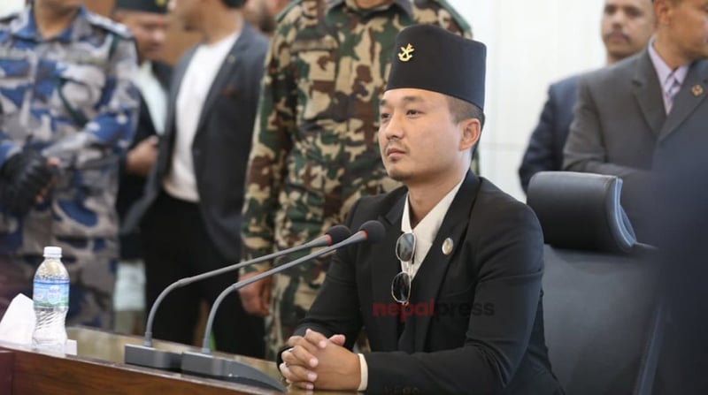 गृहमन्त्रीले गरे ललितपुर प्रहरीमा निरीक्षण