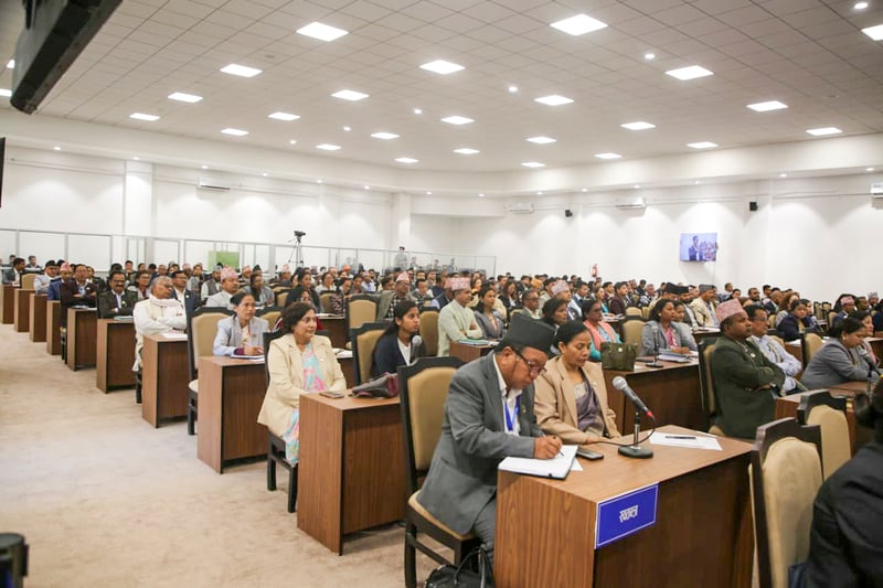 संसदको चौथो बैठक मंगलबार १ बजे बस्ने