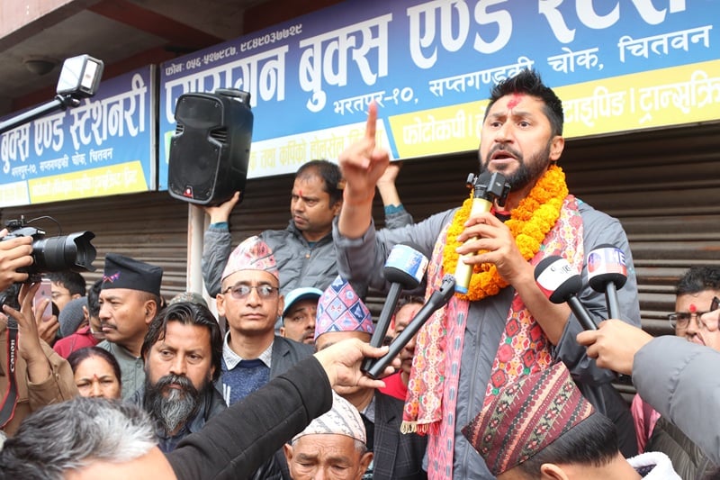 नेताले बोलेको पूरा नगरे जनताले सजाय दिनुपर्छ : रवि लामिछाने