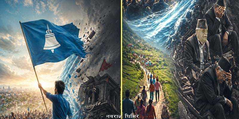 परिवर्तनको आँधी : रास्वपाको अभूतपूर्व उदय, पुराना दल अस्तित्व जोगाउन संघर्षमा