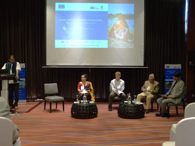 कोलम्बोमा नदी अधिकार मञ्चको तीन दिने कार्यक्रम