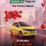 अब टाटा टियागो इभी मात्र २४.९९ लाखमा