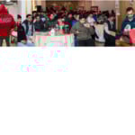 याङ्गोद्वारा नयाँ चालकको सम्मान, नगद पुरस्कार र जाडो सामग्री वितरण