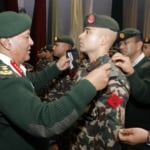 प्राविधिक उपसेनानीलाई दर्ज्यानी चिन्ह प्रदान