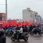 नेकपा एमालेद्वारा ओली पक्राउको विरोधमा र्याली