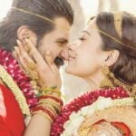 विजय र रश्मिका १४ राज्यमा मिठाई बाँड्दै बिहेको खुशी साट्दै