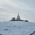 कालिञ्चोक र शैलुङमा बाक्लो हिमपात