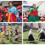 द रोलिङ स्टोन्स स्कुलमा अन्तर्राष्ट्रिय लोक कलाकारको मनमोहक प्रस्तुति