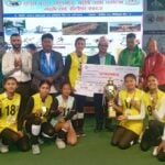 राष्ट्रिय महिला भलिबल प्रतियोगिताको उपाधि न्यु डायमण्डलाई