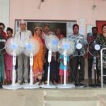 पन्द्र जना अशक्तलाई विद्युतीय पंखा वितरण