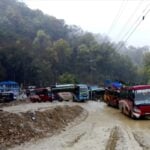 दाउन्ने सडक रिजिड पेभमेन्टकाे काम अन्तिम चरणमा