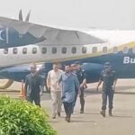 तारेखका लागि चितवन पुगे रास्वपा सभापति लामिछाने , मिडियासँग बोल्न मानेनन्