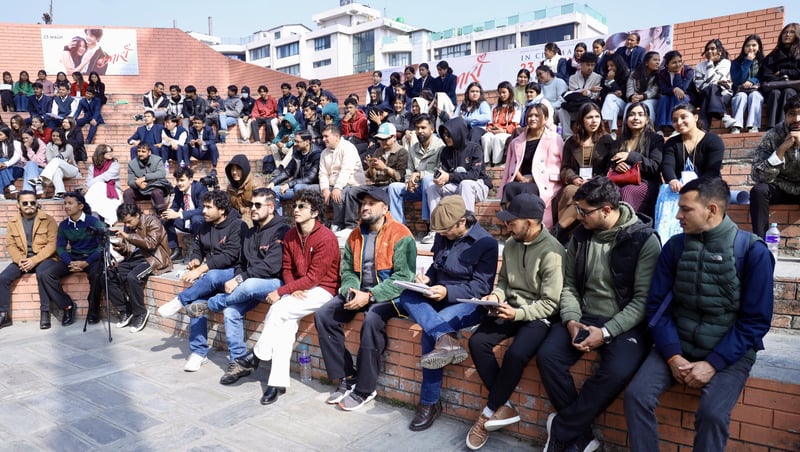 Film 'Kumari' Team Engages Youth on Expectations from Nepali Cinema and Media