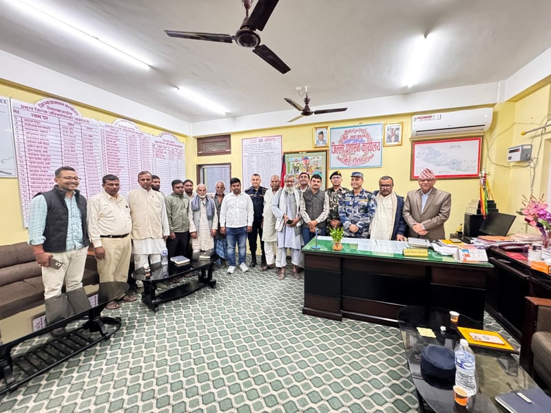 Six-Point Agreement Reached Following Communal Clash in Rautahat, Nepal