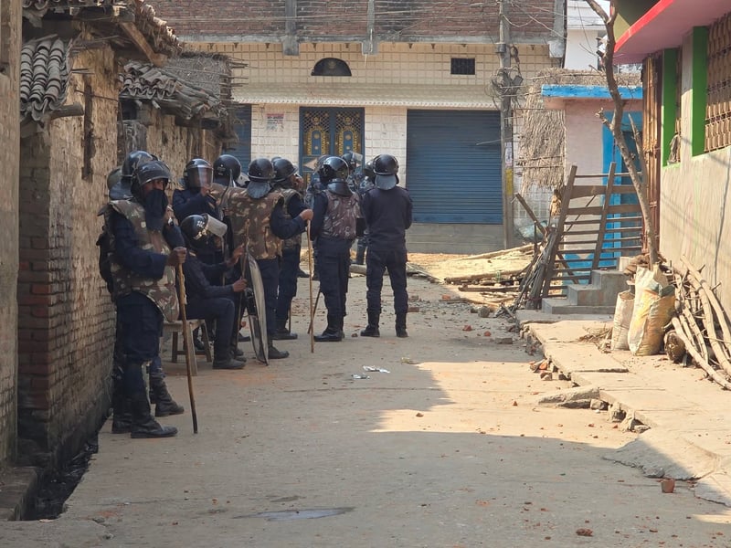 Clashes Erupt Again in Gaur Municipality, Rautahat, Prompting Security Deployment