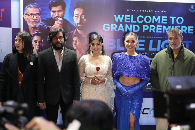 Psychological Thriller 'The Blue Light' Premieres in Kathmandu