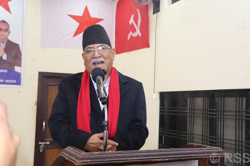CPN-UML Chairman Prachanda Pledges Road Development and Facilities for Myagdi District