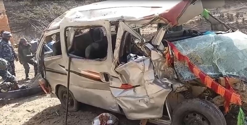 Jeep Accident in Jumla Injures Seven, Two Critically