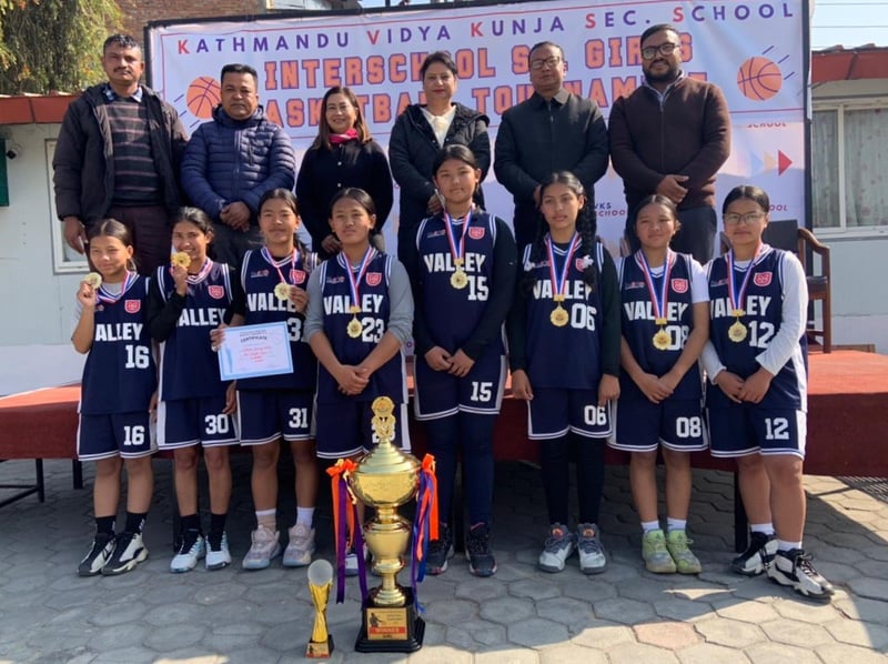 Valley Public School Clinches Title in KVKSS Girls' Basketball Tournament Final
