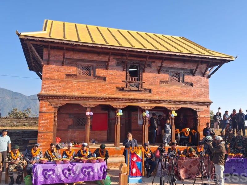 उपरदाङ्गढीमा कोतघर निर्माण गरी सङ्ग्रहालय बनाइयाे