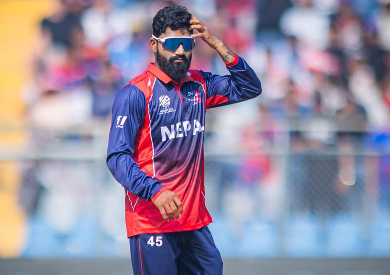 Dipendra Singh Airee Dismisses Sam Curran for Low Score