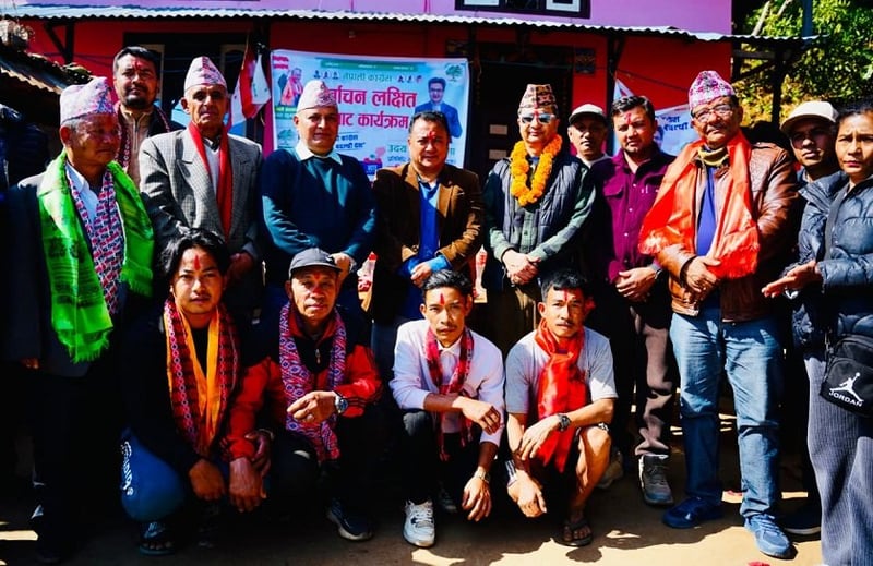 CPN-UML Members Defect to Nepali Congress in Lalitpur's Mahankal Rural Municipality