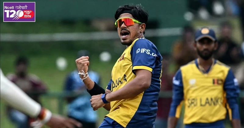 Sri Lanka Dominates Oman by 105 Runs in T20 World Cup Group B Clash