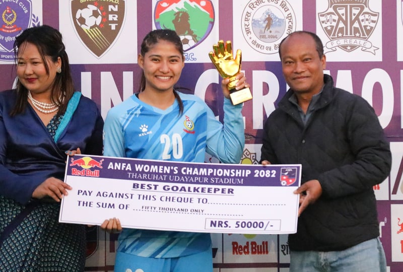 APF FC Clinches Red Bull ANFA Women's Championship 2082 Title; Individual Awards Announced