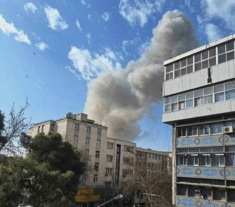 Explosions Rock Central Tehran as Israel Claims Preemptive Strike Against Iran