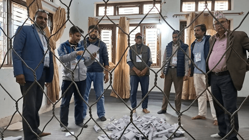 Vote Counting Begins for House of Representatives Election in Khotang