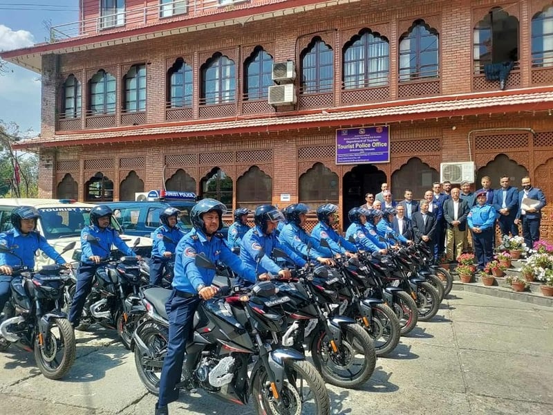 Nepal Tourism Board Donates 14 Motorcycles to Enhance Tourist Police Response Capabilities